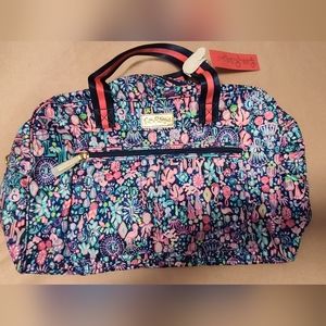 Lilly Pulitzer Beale weekender bag